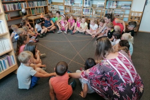 Mateřská škola v naší knihovně - ČERVEN 2021